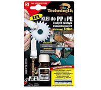 Technicqll 2XCLEAR ADHESIVE GLUE SUPER GEL FOR PP Polypropylene, PE Polyethylene, PTFE, Silicone NEW