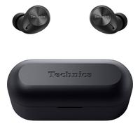 Technics EAH-AZ40M2EK Wireless Earbuds with Noise Cancelling, Multipoint Bluetooth, Comfortable In-Ear headset, headset with Built-in Microphone, Customisable Fit, Up to 5.5 Hours Playtime Black