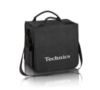 Technics DJ Record Bag Ruck Sack 50 vinyl LP Black / Silver Logo SL 1200 SL 1210