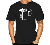 Technics Dmc Men T Shirt Internazionale Dj Nero Harajuku Tops Fashion Unique Men T Shirt Gift Size L