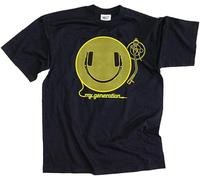 Technics Dmc Men's T-Shirt My Generation Size XL Black