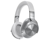 Technics EAH-A800E-S Wireless Headphones, Over Ear Multipoint Bluetooth Earphones With Noise Cancelling and Microphone,Folding Design, Silver (Renewed)