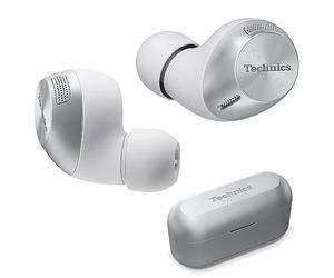 Technics HiFi True Wireless Multipoint Bluetooth Earbuds II, Active Noise Cancelling, 3 Device MultiPoint Connectivity, Impressive Call Quality, LDAC Compatible, EAH-AZ40M2-S (Silver)