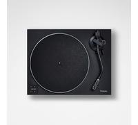 Technics SL-40CE-K Direct Drive Turntable System, Coreless Motor, Built-in Phono EQ, AT-VM95C Cartridge, Aluminium Platter, Black