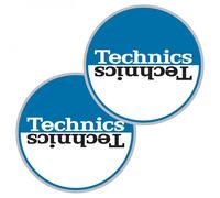 Technics Slipmat Moon 2 Blue/White Mirror