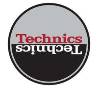 Technics Slipmat Moon 3 Silver & Red/ Black Mirror