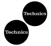 Technics Slipmat Simple 2 Silver on Black