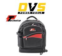 Technics - Tradesman Rucksack Black Backpack Tool Bag PT142