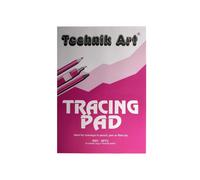 Clairefontaine - Ref 96501C - Tracing Paper Pad (50 Sheets) - A3 Sized, 70/75g, High Transparency, Smooth Surface, Acid Free, Printable - Suitable for Ink, Marker & Pencil