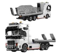 Technik FH16 Heavy Duty Truck Building Block Set, Trailer Bricks Kit,Collect Transport Vehicle Model for Adult, Teen, STEM Eduaction Toy, Home Decor, Creative Gift for Man, Woman (670PCS)