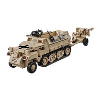 Technik Military Armor Halftrack Building Set, 562 PCS Classic Tractor Toy Building Block Kit, Creative Gifts for Children Boys and Girls, Collectible Vehicle Construction Set