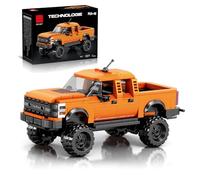 Technik Off Road Pick-up Building Blocks, Sports Car Building Toy Set, Speed Champion Collectible Car Model Gift for Adults Kids, 423 PCS