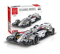 Technik Racing Car Formula F1 Building Blocks Set, Sports Car Model Kit, 1100PCS 1:14 F1 Racing Sportscar Building Set Supercar Model Kits Vehicle Construction Toy for Adults Kids, Home Office Decor