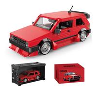 Technik Speed Champions Golf MK2 Racing Car Building Blocks, 479 PCS Building Set MOC Car Model Kit with Dustproof Box, 1:32 Supercar Construction Toy Compatible with Major Brands