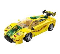 Technik Sports Car Building Blocks Set, 282 PCS Mini Racing Car Building Model Toy, MOC Collectible Super Cars Bricks Model, Home Office Decor Gifts for Adults and Teens