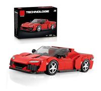 Technik Super Car Building Blocks, J50 Sports Car Building Toy Set, Speed Champion Collectible Vehicle Model Gift for Adults Kids, 298PCS