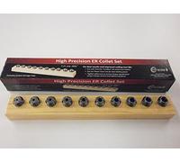 TECHNIKS 10 PC SUPER PRECISION ER16 COLLET SET METRIC 1MM - 10MM CHUCK