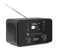 TechniSat DIGITRADIO 550 IR - Stereo internet radio (DAB+, FM, Wi-Fi, Bluetooth, app control, alarm clock) black