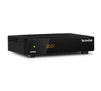 TechniSat HD-S 261 - Compact HD Satellite Receiver (Sat DVB-S/S2, HDTV, HDMI, USB, Pre-Installed List, Timer, Local Control, Remote Control) Black