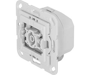 TechniSat Smart Home On/Off Switch Insert with Rocker Plate (Mounting Box, Z-Wave Plus, Smart Light Control via App, Compatible with Gira Switches)