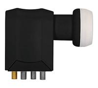 TechniSat Universal SCR 4+4 LNB - 4 Participants & 4 More via SCR/Unicable (DiSEqC EN 50494, Weather Protection, UHD, 4K, Full HD, 3D, Premium Quality)