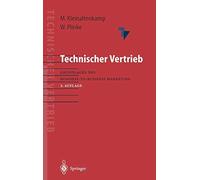 Technischer Vertrieb: Grundlagen des Business-t. Kleinaltenkamp, Plinke<|