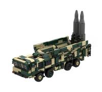 TechnixLabz 9K720 Military Rocket Launcher Truck Kit (1,278 Pieces)