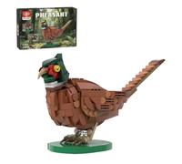 TechnixLabz MOC-183592 Pheasant Building Kit (379 Pieces) Bird Display and Collect Model