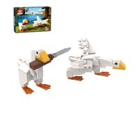 TechnixLabz MOC-52526 Building Kit with Goose Figures (81 Pieces) Bird Model Exhibition Collection