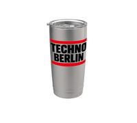 Techno Berlin, Underground-Rave Stainless Steel Insulated Tumbler