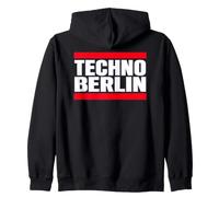 Techno-Berlin, Underground-Rave Zip Hoodie