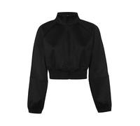 Techno fabric full-zip sweatshirt - female - Reebok - Long Sleeve Training Tops - Black - M - Sport M