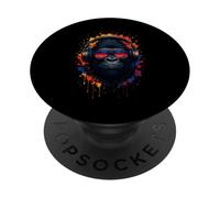 Techno House Electro Minimal Goa Psy Trance Acid Rave DnB PopSockets Adhesive PopGrip