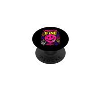 Techno House Electro Minimal Goa Psy Trance Electronic Music PopSockets Adhesive PopGrip