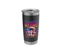 Techno - I Dont Need Words I Need A Bassline Psychedelic Stainless Steel Insulated Tumbler