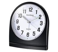 Technoline Geneva SL Large Arch Quartz Alarm Clock (Black)