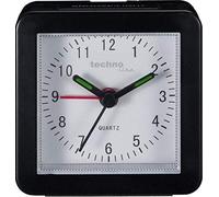 techno line SC Quartz Clock, Plastic, Black
