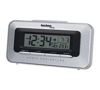 techno line TECHNOLINE WT 180 Alarm Clock, Plastic, Silver/Black