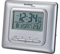 techno line TECHNOLINE WT 181 Radio Controlled Clock, Plastic, Silver