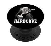 Techno Nun Blessed By Hardcore Hardstyle PopSockets Adhesive PopGrip