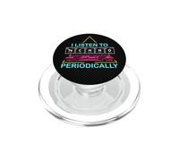 Techno Periodic Table - Listen To Techno - Funny Music PopSockets PopGrip for MagSafe