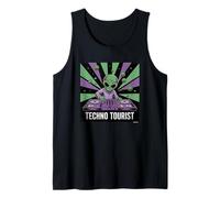 Techno Tourist Alien DJ Rave EDM Festival Outfit 80s Tank Top