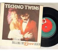 TECHNO TWINS - TECHNO TWINS - FALLING IN LOVE AGAIN - 7 inch vinyl / 45