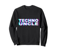 Techno Uncle EDM Rave Dance Music Sweatshirt
