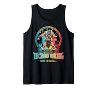 Techno Viking Dance for Valhalla Funny Party Design Tank Top