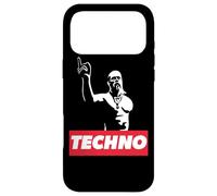 Techno Viking partygoer, rave gift, hard acid trance music Case for iPhone 17 Pro Max