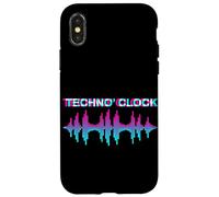 Techno'clock Techno EDM Rave Music Festival Synthesizer Case for iPhone X/XS