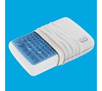 Technogel Vive® Deluxe Cooling Gel Pillow - Ergonomic Memory Foam Pillow with Advanced Cooling Technology - Ideal for Side and Back Sleepers (Vive Thick)