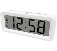 Technoline Alarm Clock, White, 88 x 37 x 21 mm