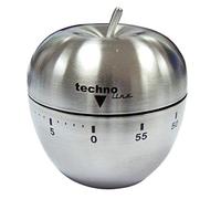 Technoline KZW III Timer Analogue Metal Apple Shape